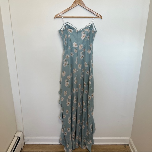 Amanda Uprichard Eden Gown in Angelonia Size Large NWT - Picture 6 of 6